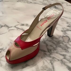 Miu Miu Platform Pumps